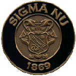 Sigma Nu fraternity challenge coin by Greek Challenge Coins